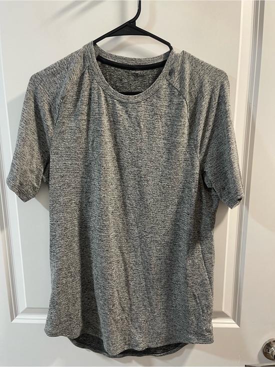 lululemon athletica Other - lululemon athletica Men's Gray Heather Short-Sleeve Performance Tee No Size